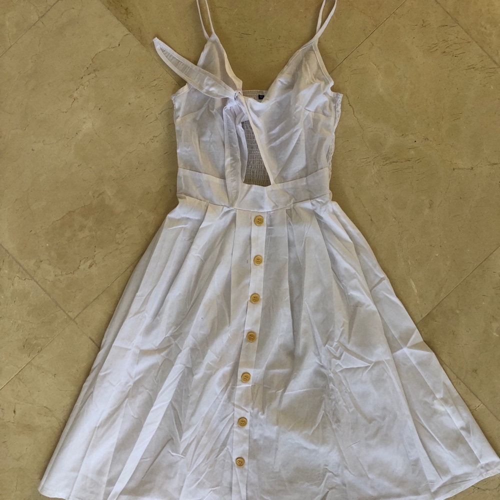 White dress